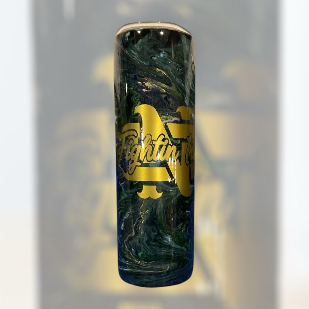 Notre Dame Tumbler 9.5” Tall